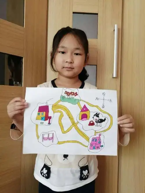 一年级美术《我的地图》